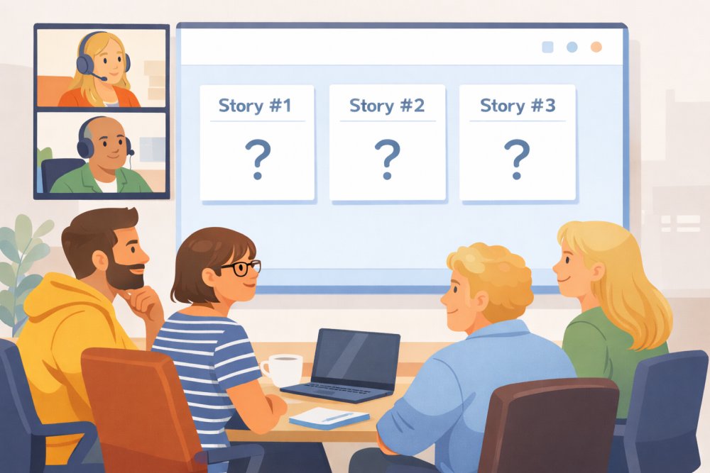 Ilustracja funkcji RetroAppSuite na landingu trivia landing pl
